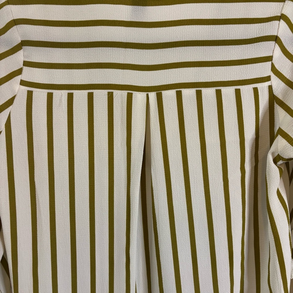Forever 21 Green and White Striped Dress - Picture 9 of 11